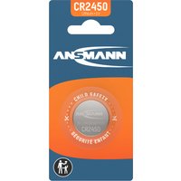 ANSMANN Lithium Knopfzelle, CR2450, 3,0 Volt, 1er-Blister – Bild 2