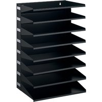 DURABLE Sortierstation Business, 8 Fächer, schwarz