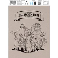 Tombow Malblock, Die Schule der magischen Tiere, DIN A4 – Bild 2