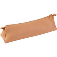 Clairefontaine Schlamper-Etui, trapezförmig, Naturleder
