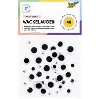 folia Wackelaugen-MIX, Größe S, selbstklebend