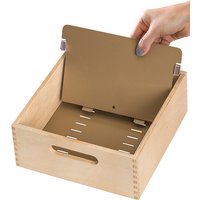 HAN Holz-Karteitrog für 1.500 Karten, A6 quer – Bild 2