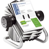DURABLE Visitenkartenkartei VISIFIX, silber – Bild 2
