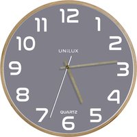 UNiLUX Wanduhr/Quarzuhr, BALTIC, Durchmesser: 315 mm, grau