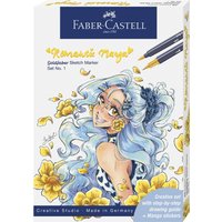 FABER-CASTELL Sketch Marker GOLDFABER, Set Romantic Manga 1 – Bild 2