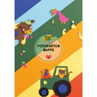 folia Fotokartonmappe, 220 x 320 mm, farbig sortiert