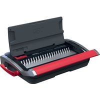 GBC Plastikbindegerät CombBind CB15, schwarz/rot/silber