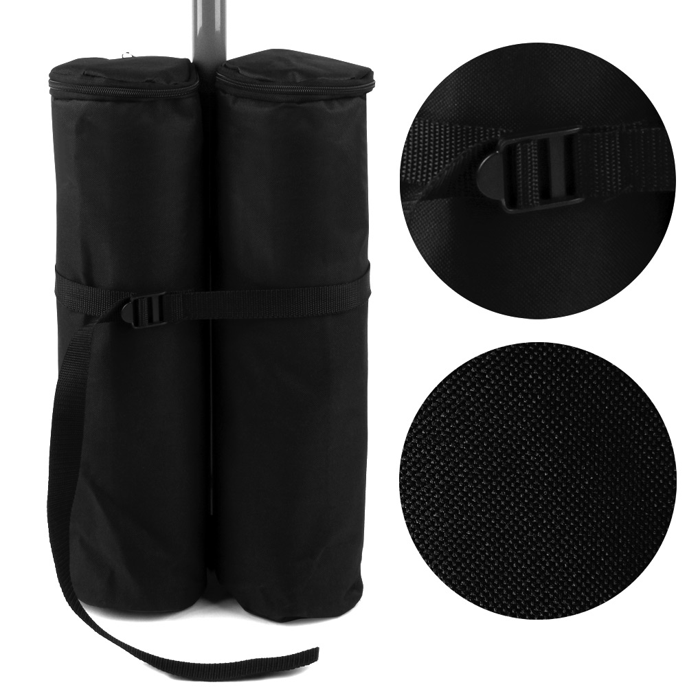 Deuba Pavillon Standsicherung 4er-Set Schwarz – Bild 3