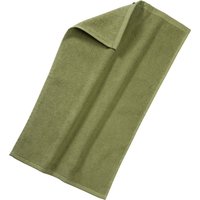 LIVING CRAFTS - Home Gästetuch - Khaki (100% Bio-Baumwolle), Nachhaltige Mode, Bio Bekleidung