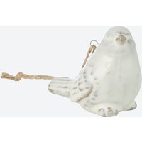 Deko-Vogel aus Steingut, Höhe ca. 5 cm