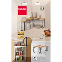 Metaltex SC-6465171 York LAVA Regal – Bild 2