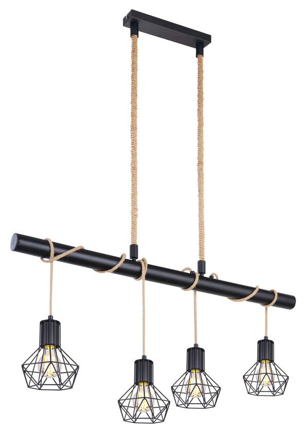 Globo 54017-4H Pendellampe schwarz – Bild 3