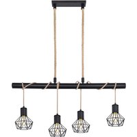 Globo 54017-4H Pendellampe schwarz