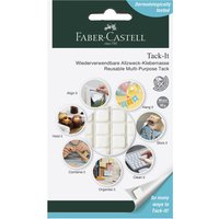 FABER-CASTELL Klebepads Tack-It, wieder ablösbar, weiß