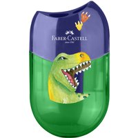 FABER-CASTELL Doppelspitzdose, Dino, grün/blau – Bild 2