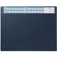 DURABLE Schreibunterlage mit Jahreskalender, dunkelblau