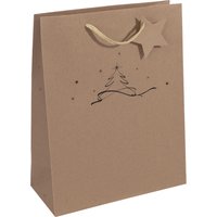 sigel Weihnachts-Geschenktüte, Christmas tree, groß