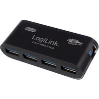 LogiLink USB 3.0 Hub Super Speed mit Netzteil, 4 Port – Bild 2
