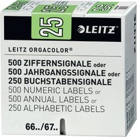 LEITZ Jahressignal Orgacolor, 25, auf Rolle, grün – Bild 2