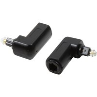 LogiLink Audioadapter, Toslink-Stecker - Toslink-Kupplung
