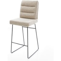 DELIFE Pela-Flex Barstuhl Beige Schwarz