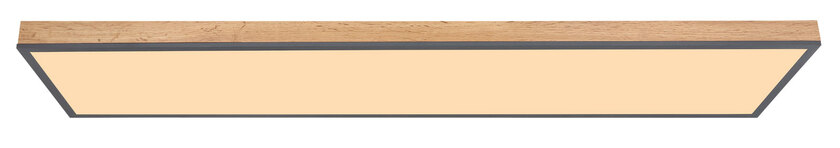 DORO Deckenlampe weiß, grau 416080WD5, B/H/T: 120 x 6,5 x 30 cm, Kunststoff, Metall – Bild 4