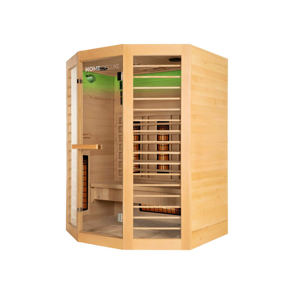 Infrarotkabine REDSUN DELUXE XL - 155 x 120 cm für 3 Personen – Bild 3