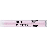 folia BIO Glitter, Röhrchen, 10 g, irisierend rosa