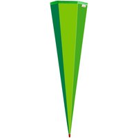 ROTH Schultüten-Rohling ohne Verschluss, 850 mm, grün – Bild 2