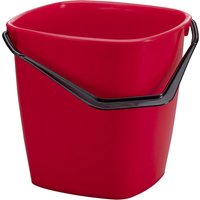 DURABLE Putzeimer BUCKET, 14 Liter, rechteckig, rot – Bild 2