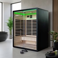 Infrarotkabine NERO L - 190 x 153 cm für 3 Personen – Bild 2