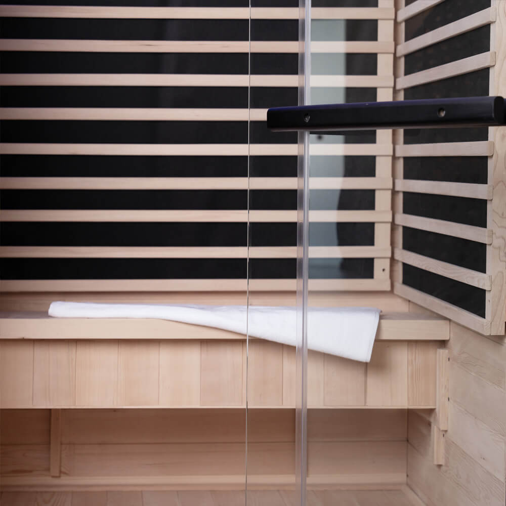 Infrarotkabine NERO L - 190 x 153 cm für 3 Personen – Bild 6