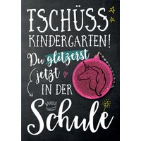 CACTUS Schulanfangs-Grußkarte, Tschüss Kindergarten – Bild 2