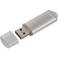 hama USB 2.0 Speicherstick, Laeta, 128 GB, silber