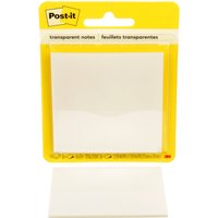 Post-it Haftnotizen transparent notes, farblos, 73 x 73 mm – Bild 2