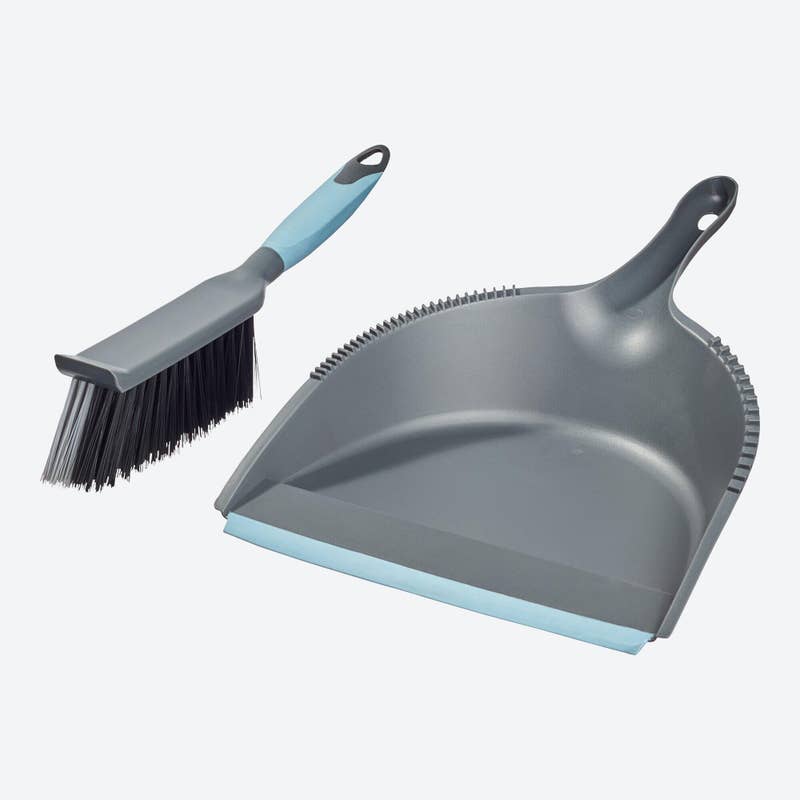 NKD 1734597 Kehrgarnitur grau – Bild 3