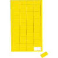 MAUL Magnetsymbol Rechteck, 20 x 10 mm, gelb – Bild 2