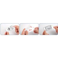 DURABLE Namensschild CLASSIC, mit Magnet, 74 x 34 mm, silber – Bild 2