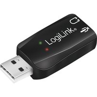 LogiLink USB 2.0 Audioadapter, 5.1 Soundeffekt