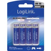 LogiLink Alkaline Batterie , Ultra Power, , Mignon (AA/LR6)