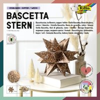 folia Faltblätter Bascetta-Stern, Ornament 1, 150 x 150 mm – Bild 2