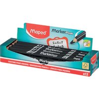 Maped Whiteboard-Marker Marker, Peps, schwarz, 12er Display – Bild 2