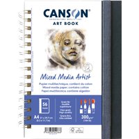 CANSON Skizzenbuch ART BOOK Mixed Media Artist, DIN A4 – Bild 2