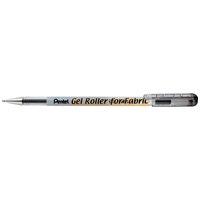 Pentel Textil Gel-Tintenroller BN15, schwarz