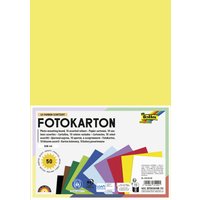 folia Fotokarton, DIN A4, 300 g/qm, farbig sortiert