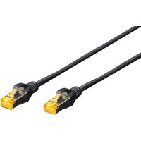 DIGITUS Patchkabel, Kat. 6A, S/FTP, 0,25 m, grau, Set