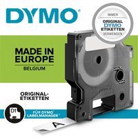 DYMO D1 Schriftbandkassette schwarz/orange, 12 mm x 3 m