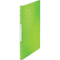 LEITZ Sichtbuch WOW, A4, PP, mit 20 Hüllen, grün