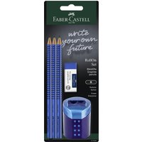 FABER-CASTELL Schreibset RollOn, blau – Bild 2