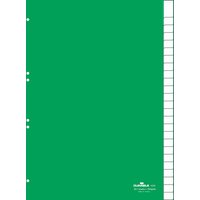 DURABLE Kunststoff-Register, PP, Stärke: 0,12 mm, 25-teilig